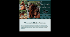 Desktop Screenshot of illusionarabians.com